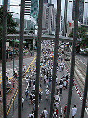 July first demonstration, 2006 --Lam Fai photo