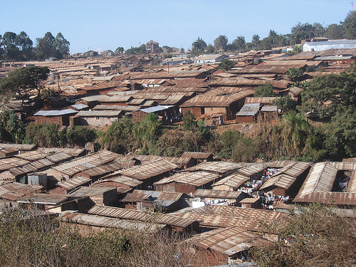 kibera rooftops