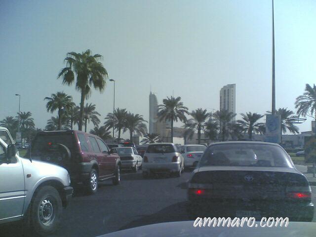 Traffic Jam in Bahrain during Ramadhan by Bahraini blogger Ammaro