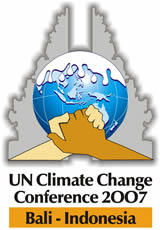 logo climate change bali