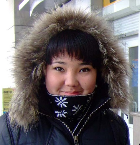 Cold weather in Kyrgyzstan
