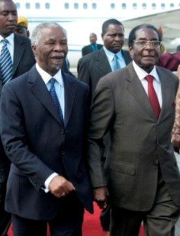 Mugabe and Mbeki