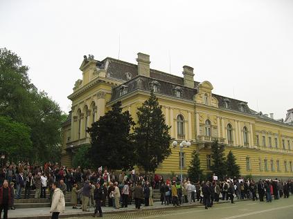 The Protest against Minister Rumen Petkov 4